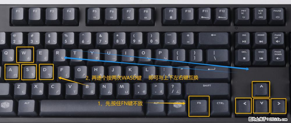 键盘，怎样把WASD键与上下左右方向键互换？ - 生活百科 - 桂林生活社区 - 桂林28生活网 www.28life.net