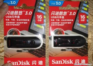 闪迪（ScanDisk）酷悠（CZ600）16GB USB3.0 U盘 全新未拆封 - 桂林28生活网 www.28life.net