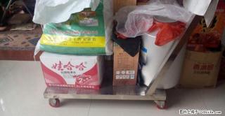 拉货小推车 铝合金材料 有他经常抬重物不容易得腰间盘病 - 桂林28生活网 www.28life.net