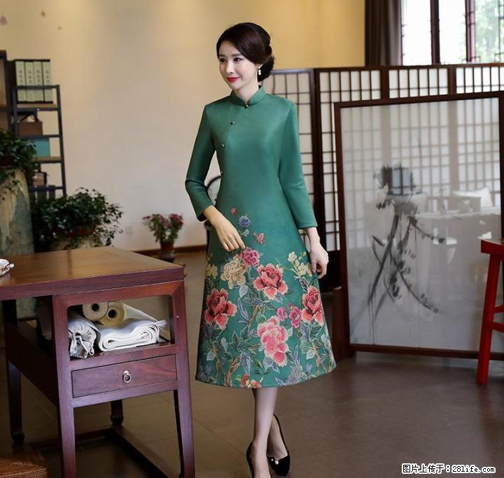 鹿皮绒旗袍裙2017秋冬新款改良修身 - 其它 - 服装服饰 - 桂林分类信息 - 桂林28生活网 www.28life.net