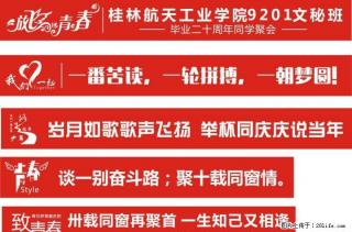 大学同学聚会横幅定制中小学同学聚会个性横幅各种会议条幅定制 - 桂林28生活网 www.28life.net