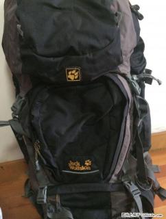 出售99新只用过一次的75升狼爪专业登山包包,在微笑堂买的原价2480的现贱卖 - 桂林28生活网 www.28life.net