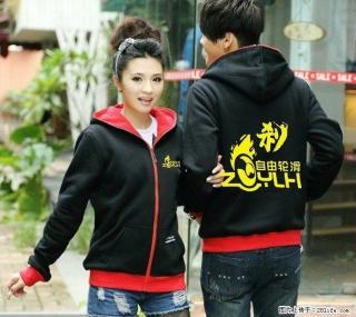 街舞嘻哈帽衫 加绒卫衣 街舞团队服 外套 冬装 广州轮滑卫衣队服定做 - 桂林28生活网 www.28life.net