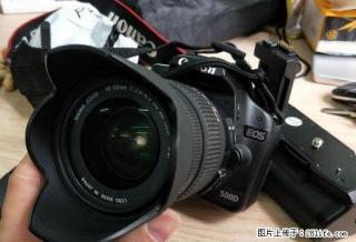 佳能500D数码相机+适马18-50镜头 - 桂林28生活网 www.28life.net