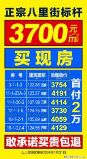 3700买正宗八里街标杆盘！ 从小住到大，70年不换房！ 首付2万直接还月供，买贵包退！ - 桂林28生活网 www.28life.net