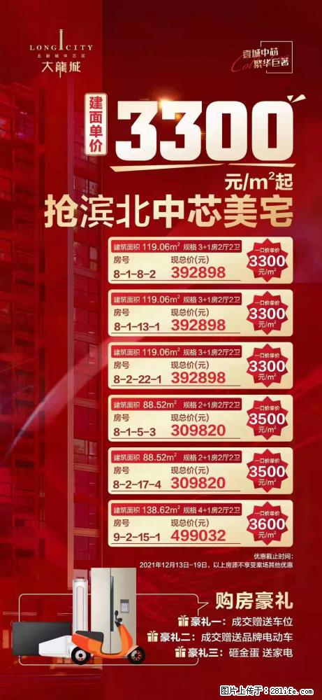 【大龙城】 建面单价3300元/㎡起，成交送车位 送电动车 抽家电，住城北品质实景准现房 - 家居生活 - 桂林生活社区 - 桂林28生活网 www.28life.net