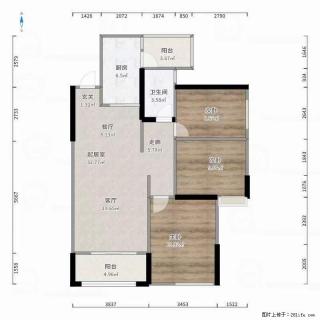 【兴汇城】3房2厅1卫，建面 98㎡+13㎡，送车位，满五唯一，证齐无贷款，39.5万，随时过户 - 桂林28生活网 www.28life.net
