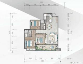 【彰泰金科·博翠漓江】电梯好楼层，三房二厅二卫，建面92平，送一个地下室停车位，售价65.8万 - 桂林28生活网 www.28life.net